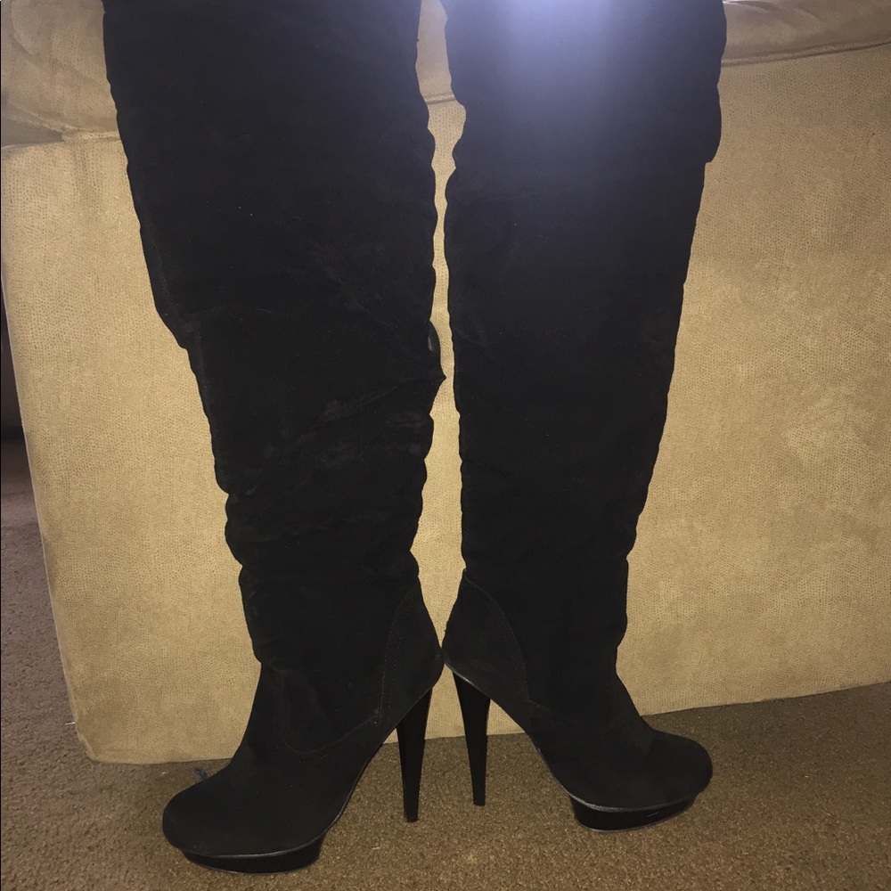 Thigh high boots